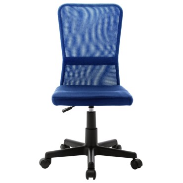 vidaXL Καρέκλα Γραφείου Μπλε 44x52x100cm Διχτυωτό Ύφασμα 1 τεμ.