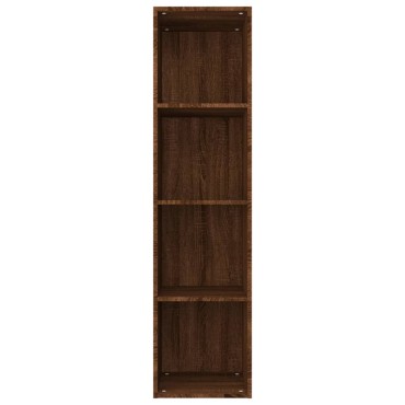 vidaXL Βιβλιοθήκη/Έπιπλο Τηλεόρασης Καφέ Δρυς 36x30x143cm Επεξ. Ξύλο 1 τεμ.