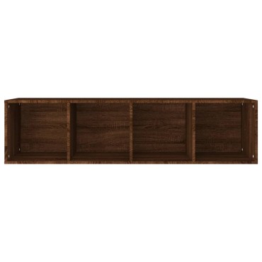 vidaXL Βιβλιοθήκη/Έπιπλο Τηλεόρασης Καφέ Δρυς 36x30x143cm Επεξ. Ξύλο 1 τεμ.