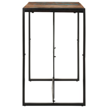 vidaXL Τραπέζι Μπαρ 140x70x110cm από Μασίφ Ανακυκλωμένο Ξύλο 1 τεμ.
