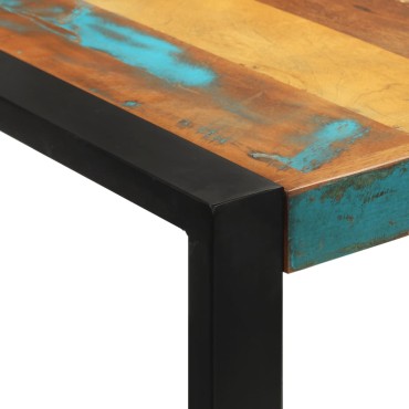 vidaXL Τραπέζι Μπαρ 140x70x110cm από Μασίφ Ανακυκλωμένο Ξύλο 1 τεμ.