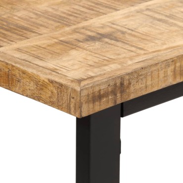 vidaXL Τραπεζαρία 110x55x75cm από Μασίφ Ξύλο Μάνγκο 1 τεμ.