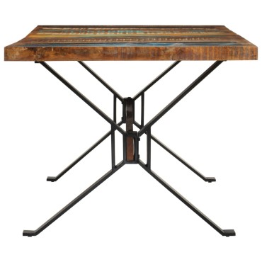 vidaXL Τραπεζαρία 180x90x73cm από Μασίφ Ανακυκλωμένο Ξύλο 1 τεμ.