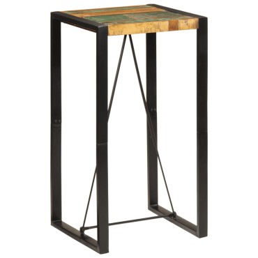 vidaXL Τραπέζι Μπαρ 60x55x110cm από Μασίφ Ανακυκλωμένο Ξύλο 1 τεμ.