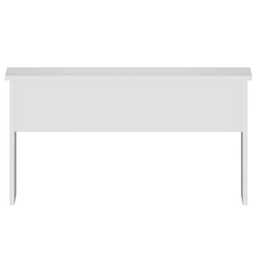 vidaXL Τραπεζάκι Σαλονιού Λευκό 80x50,5x41,5cm Επεξεργ. Ξύλο 1 τεμ.