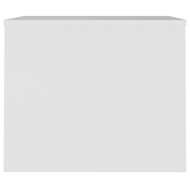 vidaXL Τραπεζάκι Σαλονιού Λευκό 80x50,5x41,5cm Επεξεργ. Ξύλο 1 τεμ.