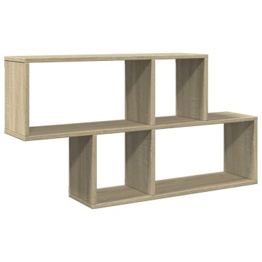 vidaXL Ράφι Τοίχου Sonoma Δρυς 100x20x53cm από Επεξεργασμένο Ξύλο 1 τεμ.
