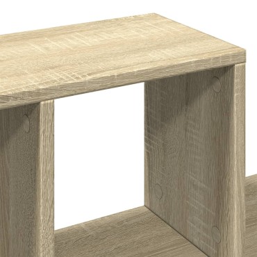 vidaXL Ράφι Τοίχου Sonoma Δρυς 100x20x53cm από Επεξεργασμένο Ξύλο 1 τεμ.