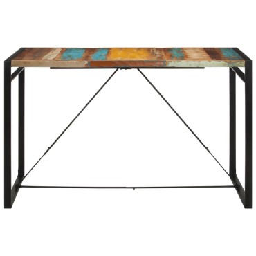 vidaXL Τραπέζι Μπαρ 175x90x110cm από Μασίφ Ανακυκλωμένο Ξύλο 1 τεμ.