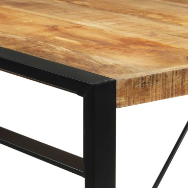 vidaXL Τραπέζι Μπαρ 175x90x110cm από Ακατέργαστο Μασίφ Ξύλο Μάνγκο 1 τεμ.