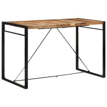 vidaXL Τραπέζι Μπαρ 175x90x110cm από Ακατέργαστο Μασίφ Ξύλο Μάνγκο 1 τεμ.