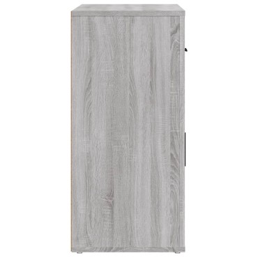 vidaXL Ντουλάπι Γκρι Sonoma 80x33x70cm από Επεξεργασμένο Ξύλο 1 τεμ.