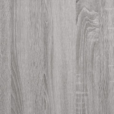 vidaXL Ντουλάπι Γκρι Sonoma 80x33x70cm από Επεξεργασμένο Ξύλο 1 τεμ.