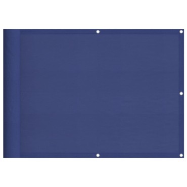 vidaXL Διαχωριστικό Βεράντας Μπλε 75x700εκ 100% Πολ. Ύφασμα Oxford