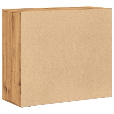 vidaXL Ντουλάπι Artisian Δρυς 80x33x70cm από Επεξεργασμένο Ξύλο 1 τεμ.