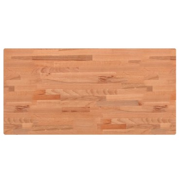 vidaXL Πάγκος Μπάνιου 80 x 40 x 1,5 εκ. από Μασίφ Ξύλο Οξιάς
