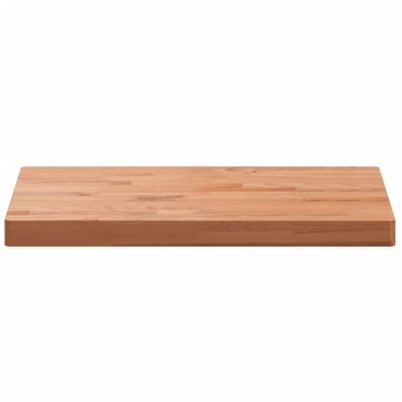 vidaXL Πάγκος Μπάνιου 60x40x4 εκ. από Μασίφ Ξύλο Οξιάς