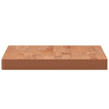 vidaXL Πάγκος Μπάνιου 60x40x4 εκ. από Μασίφ Ξύλο Οξιάς