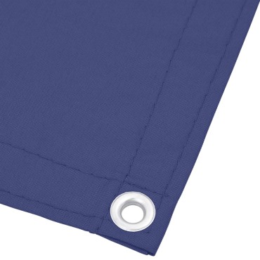 vidaXL Διαχωριστικό Βεράντας Μπλε 75x800εκ 100% Πολ. Ύφασμα Oxford