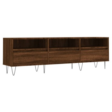 vidaXL Έπιπλο Τηλεόρασης Καφέ Δρυς 150x30x44,5cm Επεξεργασμένο Ξύλο
