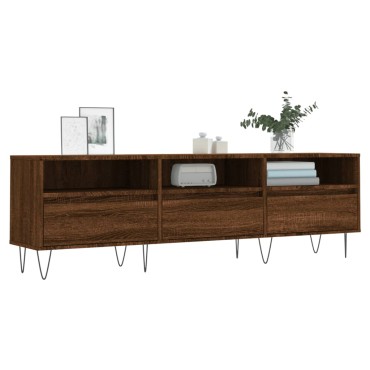 vidaXL Έπιπλο Τηλεόρασης Καφέ Δρυς 150x30x44,5cm Επεξεργασμένο Ξύλο