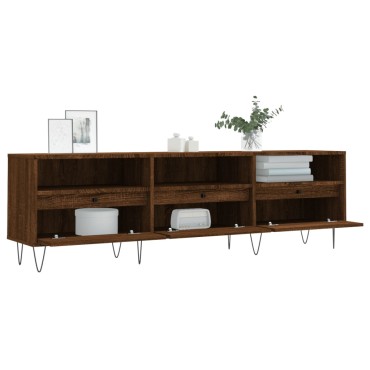 vidaXL Έπιπλο Τηλεόρασης Καφέ Δρυς 150x30x44,5cm Επεξεργασμένο Ξύλο
