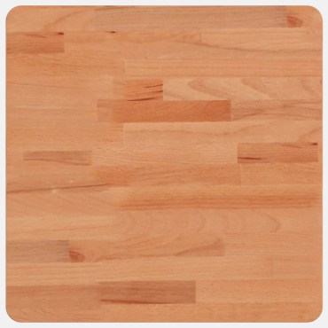 vidaXL Επιφάνεια Τραπεζιού Τετράγωνη 40x40x1,5cm Μασίφ Ξύλο Οξιάς 1 τεμ.