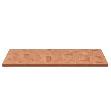 vidaXL Επιφάνεια Τραπεζιού Ορθογώνια 100x60x1,5cm Μασίφ Ξύλο Οξιάς 1 τεμ.