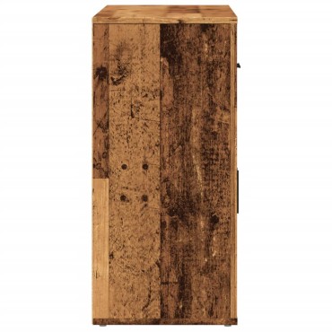 vidaXL Συρταριέρα Όψη Παλαιού Ξύλου 80x33x70cm Επεξεργασμένο Ξύλο 1 τεμ.