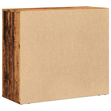 vidaXL Συρταριέρα Όψη Παλαιού Ξύλου 80x33x70cm Επεξεργασμένο Ξύλο 1 τεμ.
