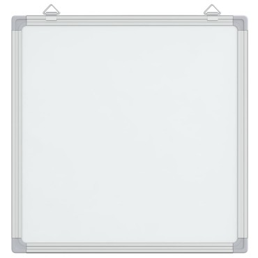 vidaXL Πίνακας Μαρκαδόρου Μαγνητικός Λευκός 60x60x1,7 εκ. Αλουμινίου