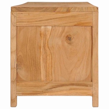 vidaXL Έπιπλο Τηλεόρασης 115x30x35cm από Μασίφ Ξύλο Teak