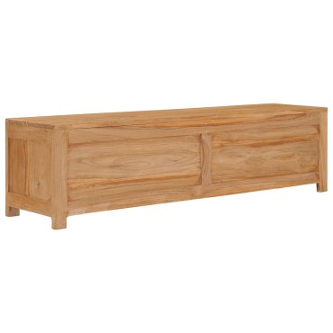 vidaXL Έπιπλο Τηλεόρασης 115x30x35cm από Μασίφ Ξύλο Teak