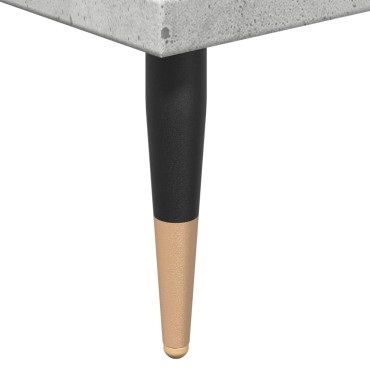 vidaXL Ντουλάπι Μπάνιου Γκρι Σκυροδέματος 30x30x190cm Επεξ. Ξύλο