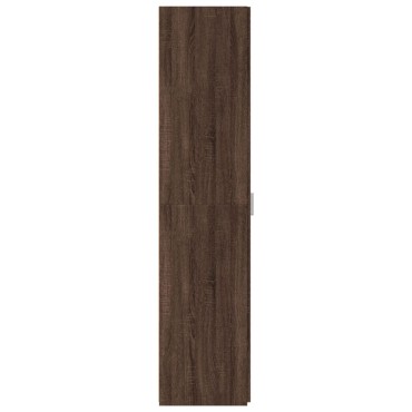 vidaXL Ντουλάπι Καφέ Δρυς 40x42,5x185cm από Επεξεργασμένο Ξύλο 1 τεμ.