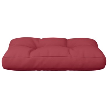 vidaXL Μαξιλάρι Παλέτας Μπορτντό 60x40x12cm Υφασμάτινο