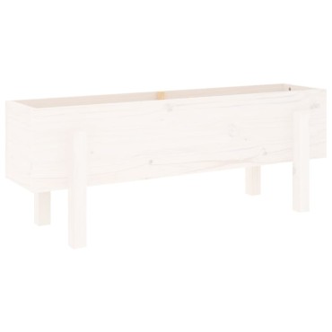 vidaXL Ζαρντινιέρα Υπερυψωμένη 101x30x38 εκ. από Μασίφ Ξύλο Πεύκου