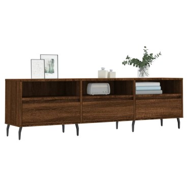 vidaXL Έπιπλο Τηλεόρασης Καφέ Δρυς 150x30x44,5cm Επεξεργασμένο Ξύλο