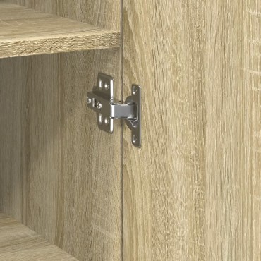 vidaXL Ντουλάπι Sonoma Δρυς 40x42,5x185cm από Επεξεργασμένο Ξύλο 1 τεμ.