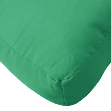 vidaXL Μαξιλάρι Παλέτας Πράσινο Υφασμάτινο 61,5x60x10cm