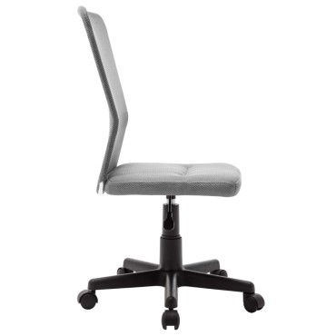 vidaXL Καρέκλα Γραφείου Γκρι 44x52x100cm Διχτυωτό Ύφασμα 1 τεμ.