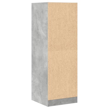 vidaXL Συρταριέρα Γενικής Χρήσης Γκρι Σκυρ.40x41x118cm Επεξ. Ξύλο 1 τεμ.