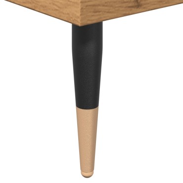 vidaXL Ντουλάπι μπάνιου Δρυς τεχνίτης 30x30x190cm Κατασκευασμένο ξύλο