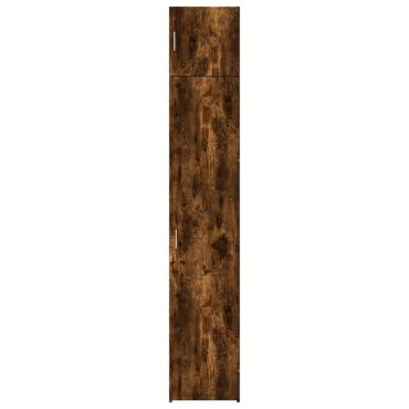 vidaXL Ντουλάπι Αποθήκευσης Στενό Δρυς 40x42,5x225cm Επεξεργ. Ξύλο 1 τεμ.