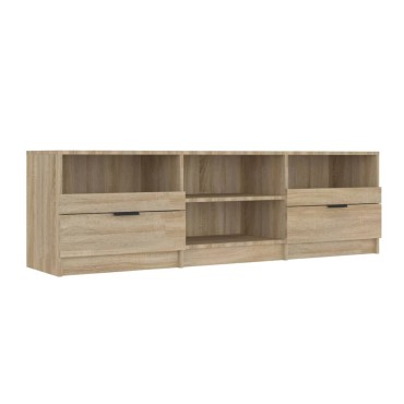 vidaXL Έπιπλο Τηλεόρασης Sonoma Δρυς 150x33,5x45cm από Επεξεργ. Ξύλο