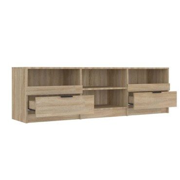 vidaXL Έπιπλο Τηλεόρασης Sonoma Δρυς 150x33,5x45cm από Επεξεργ. Ξύλο