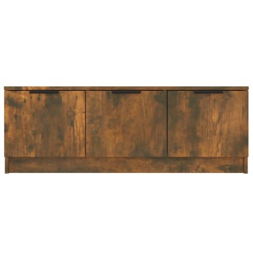 vidaXL Έπιπλο Τηλεόρασης Καπνιστή Δρυς102x35x36,5cm Επεξεργασμένο Ξύλο