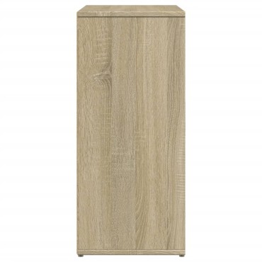 vidaXL Βοηθητικό Ντουλάπι Sonoma Δρυς 60x31x70cm Επεξεργασμένο Ξύλο 1 τεμ.