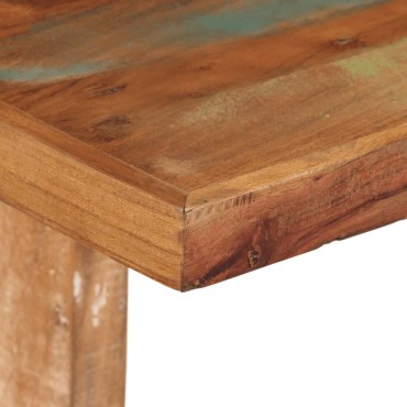 vidaXL Τραπεζαρία 110x55x78cm από Μασίφ Ανακυκλωμένο Ξύλο 1 τεμ.