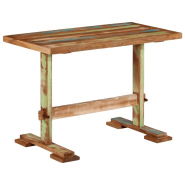vidaXL Τραπεζαρία 110x55x78cm από Μασίφ Ανακυκλωμένο Ξύλο 1 τεμ.